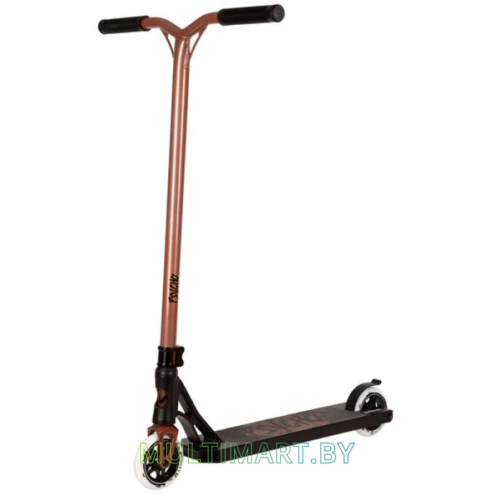 Самокат Novatrack Psycho 110A.PSYCHOP4.BZ22 (медный, 2022)